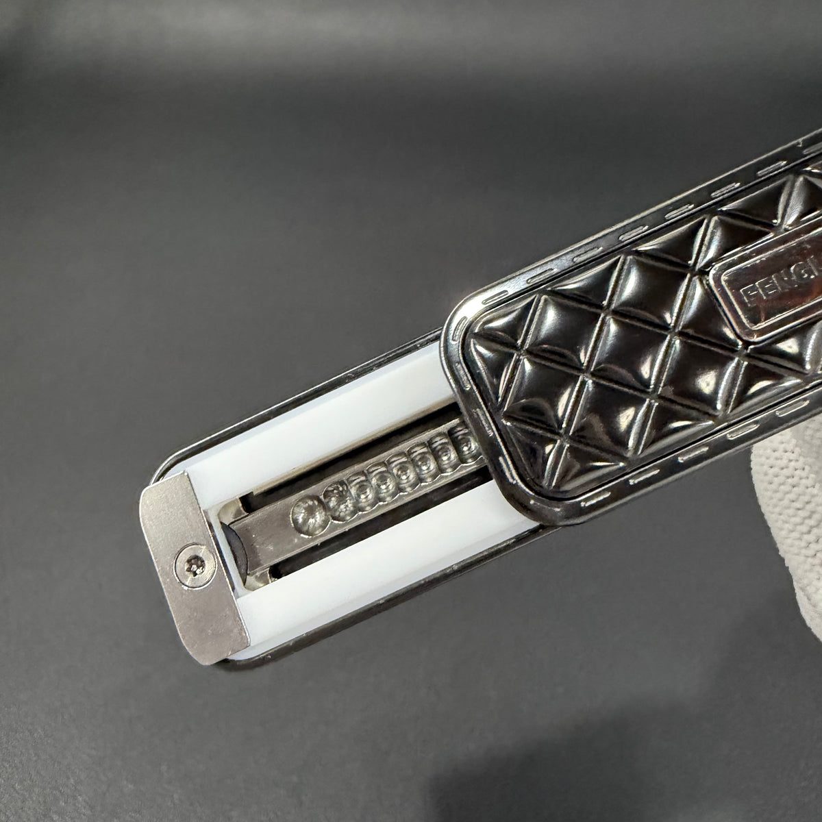 Feng Ling Zirconium Color-Anodized Polished