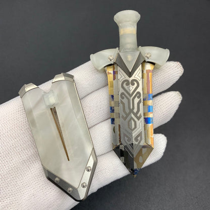 Ghost Lantern Lake Sword MOP G10