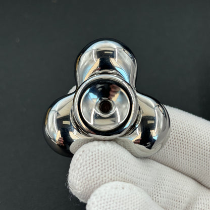 Three-Leaf Cell Stainless Steel Polished