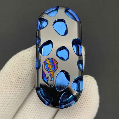 DZ Top B Precision Machined Mechanical Detent EDC Fidget Slider Zirconium