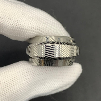 Zero 2.0 Damasteel Etched Polished