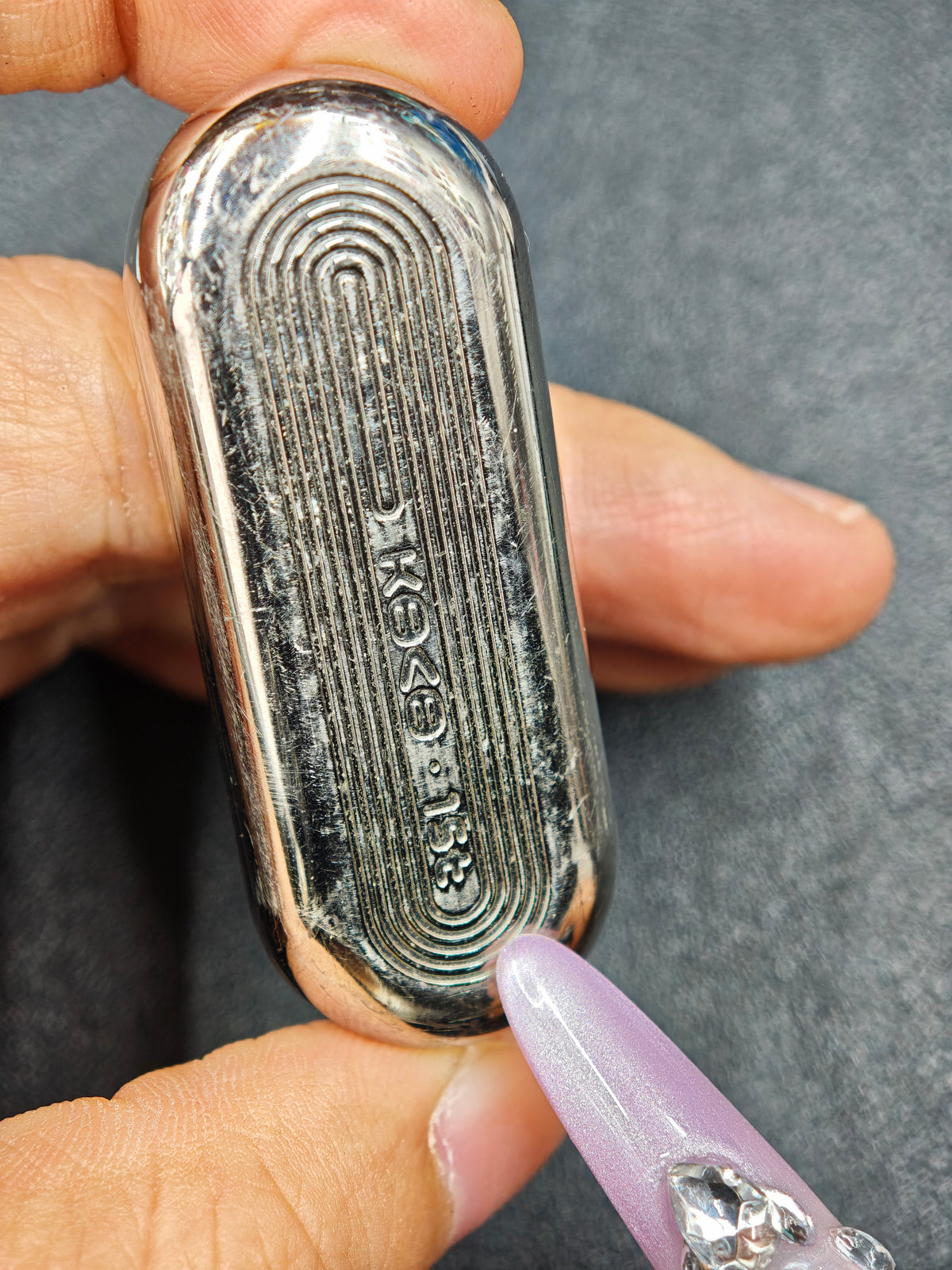 Floating Cloud Titanium Polished
