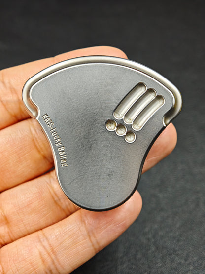 Balled Shell Stainless Steel Stonewashed