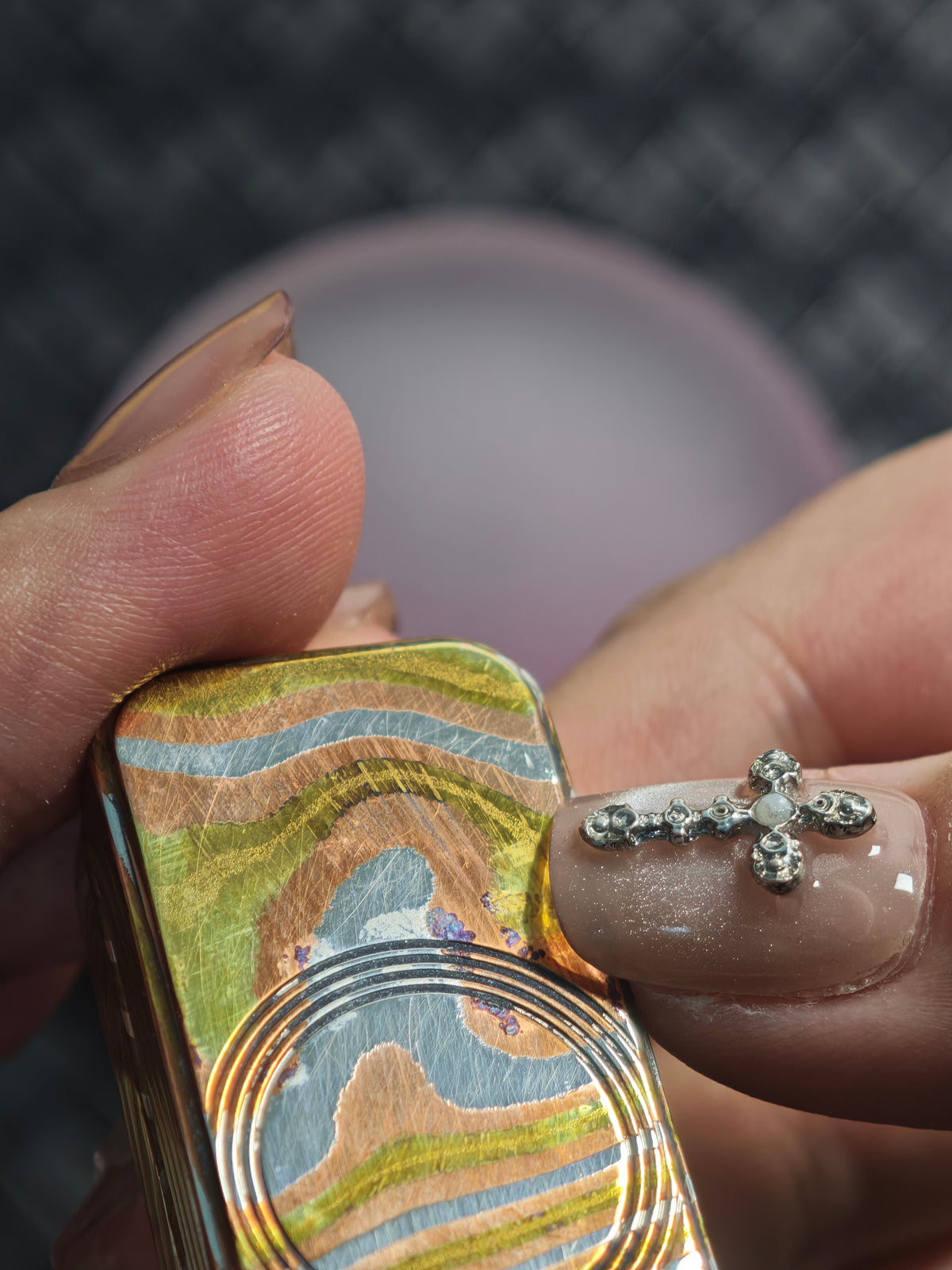 Sugar Cube Mokume