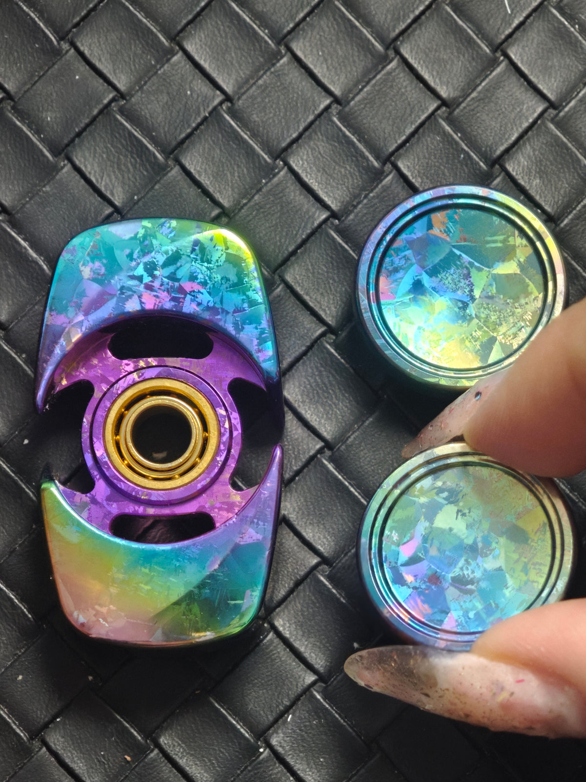 Premium Exquisite Cloud Crystallized Titanium