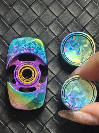 Premium Exquisite Cloud Crystallized Titanium