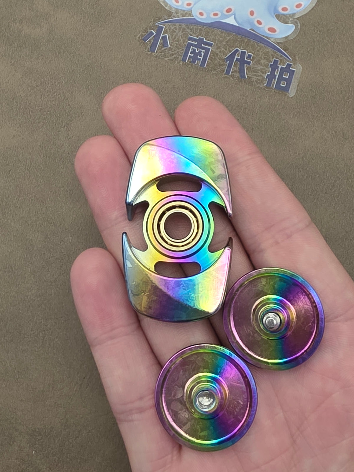 Premium Exquisite Cloud Crystallized Titanium