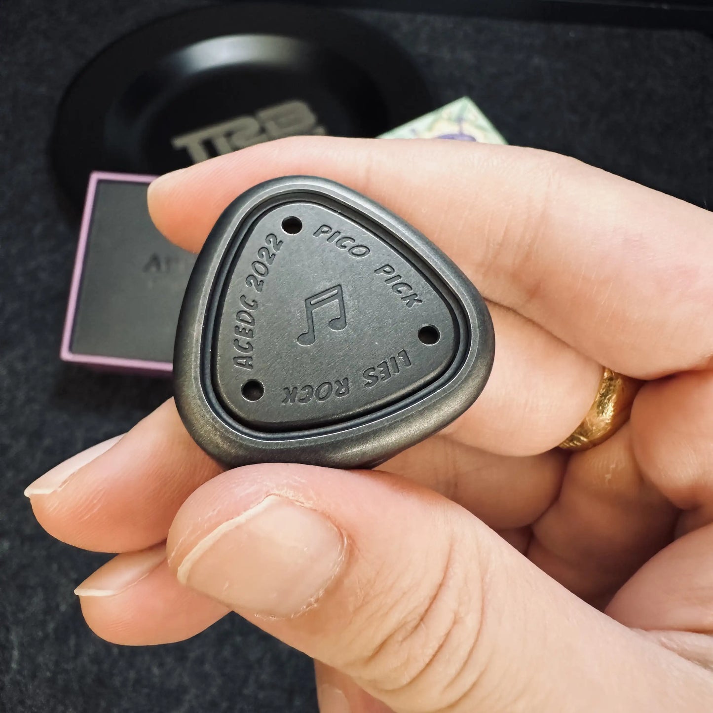 PICO PICK Blackened Stainless Steel