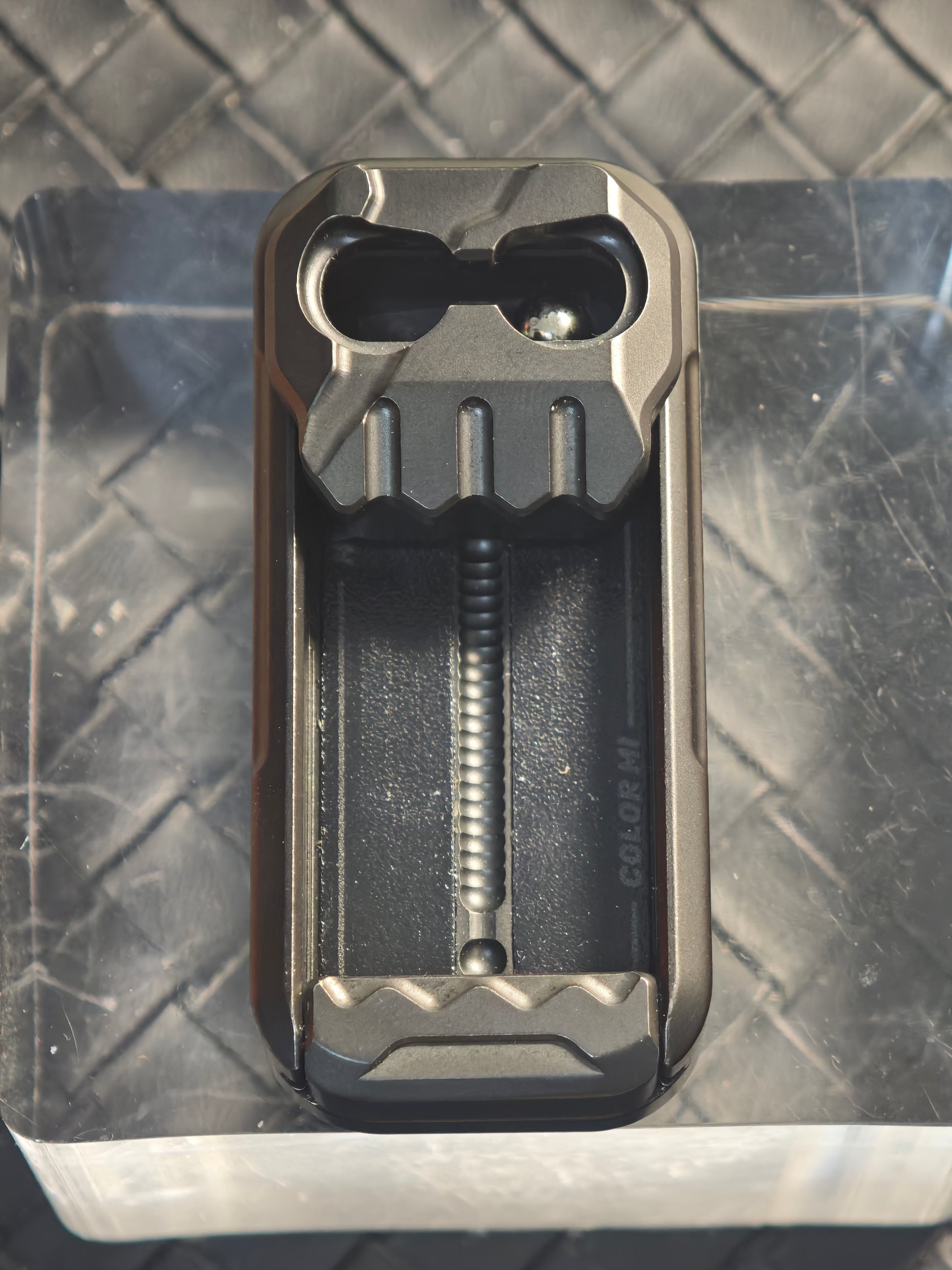 Maverick Titanium PVD Coated Stonewashed