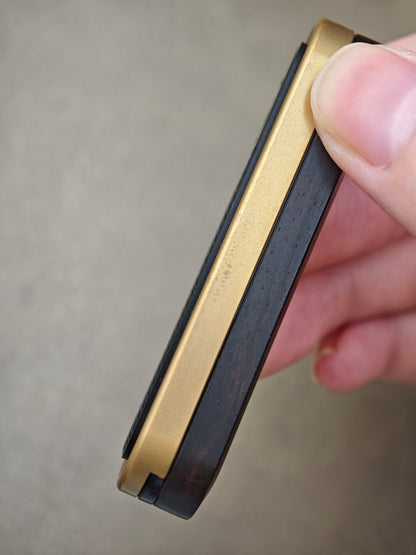 Year of Horse Flavor Stick African Blackwood Brass