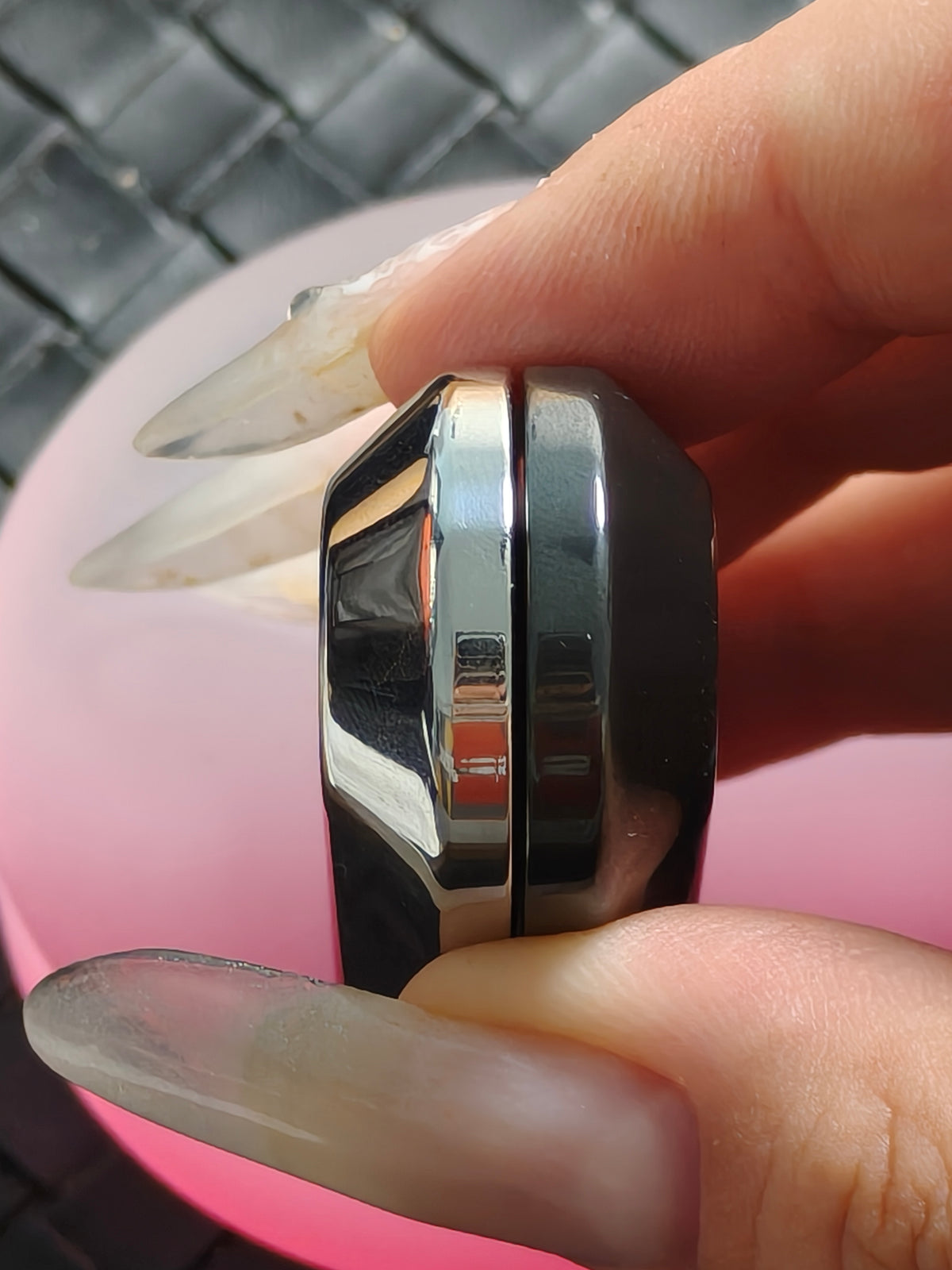Axis Stainless Steel Engraved Polished