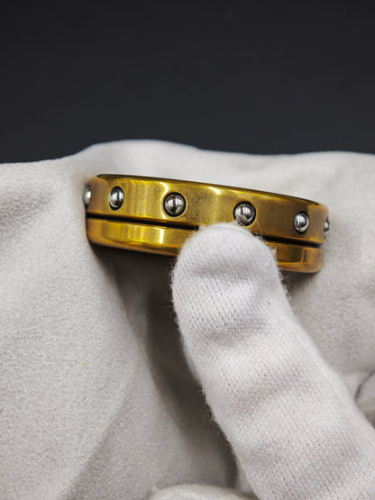 Dealer Button Brass
