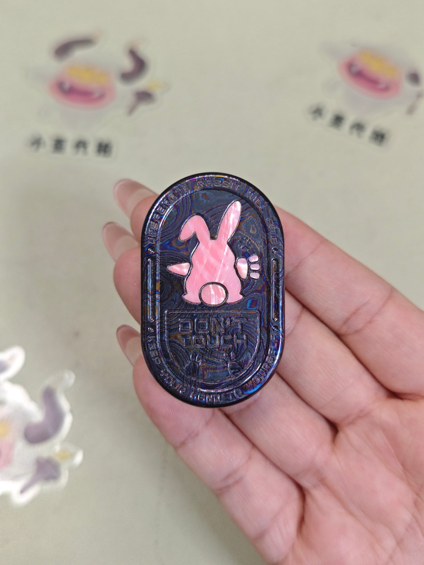 Grumpy Rabbit Rhythm Zirconium MOP Zircuti