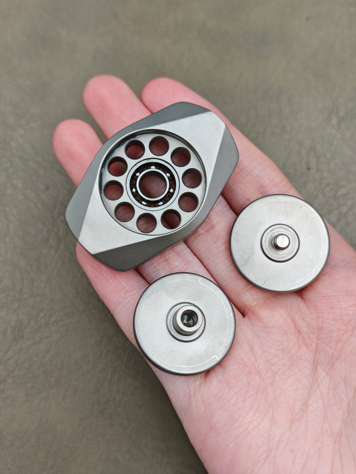 Rubble Slim Titanium Stonewashed