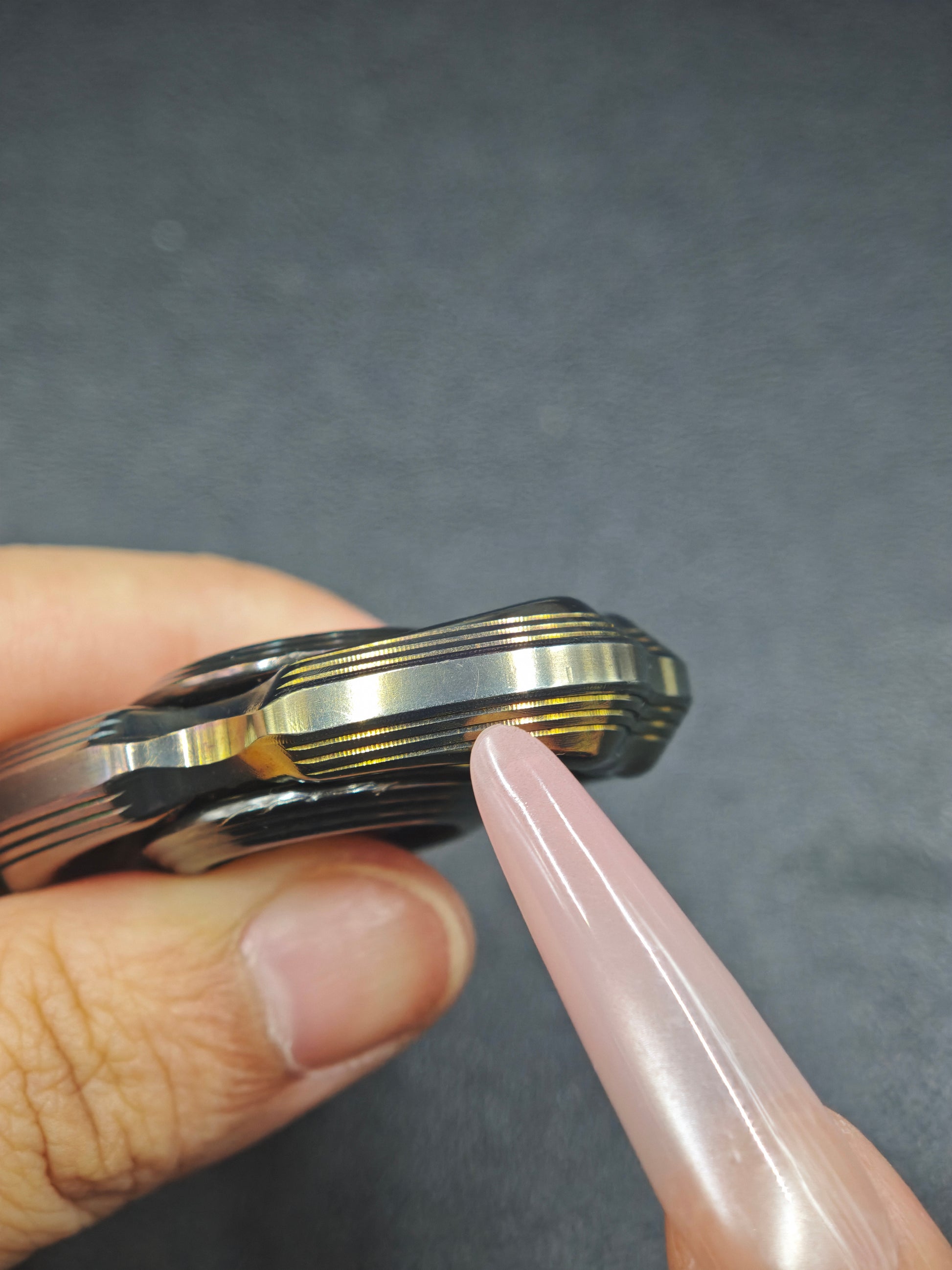 Obsidian Crystalized Zirconium