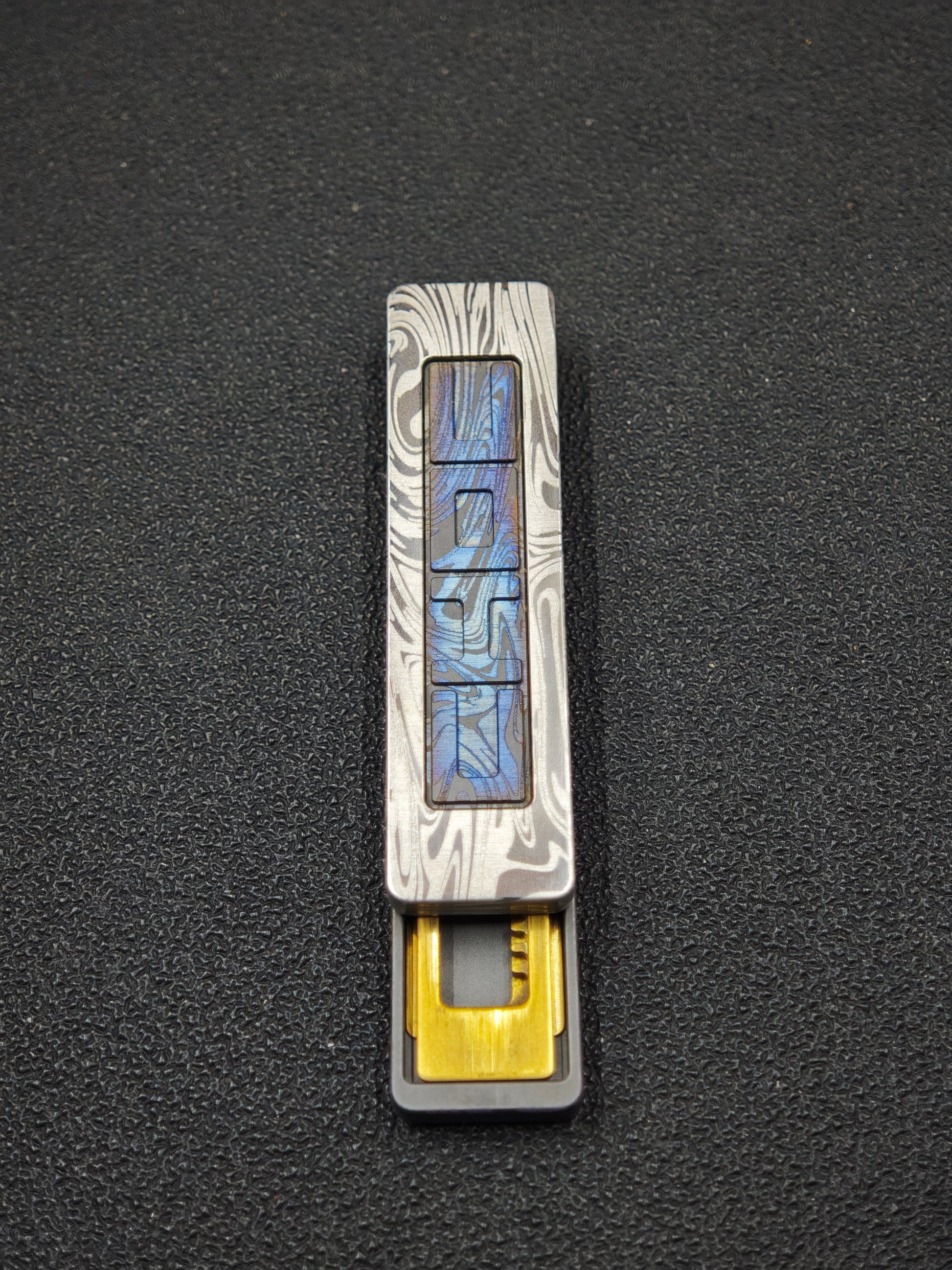 Choc Stainless Steel Resin-Sealed Engraved