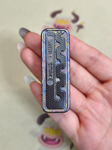 Snake Titanium Color-Anodized Engraved