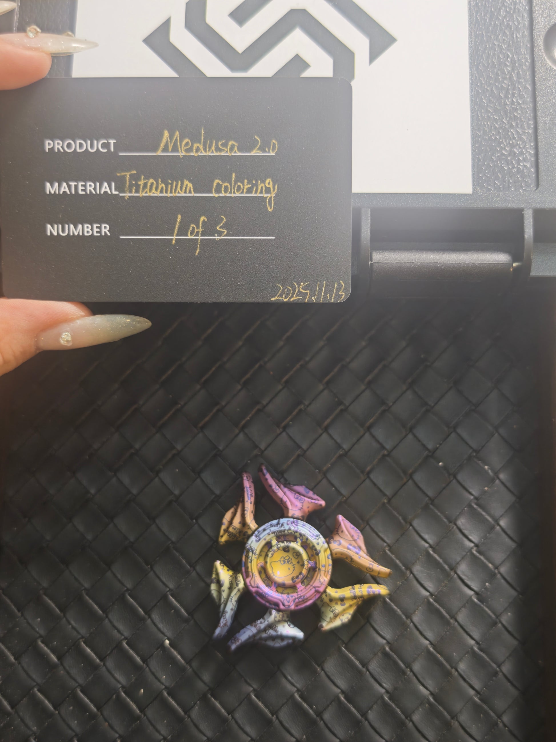 Sandblasted Medusa 2.0 Titanium
