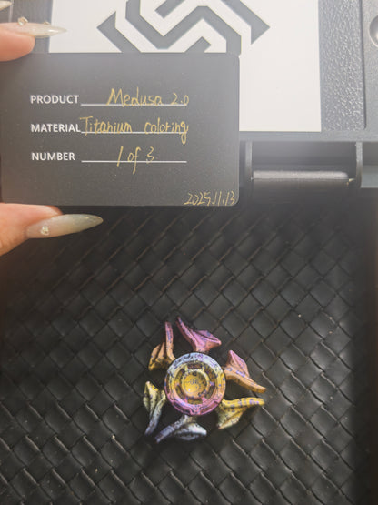 Sandblasted Medusa 2.0 Titanium