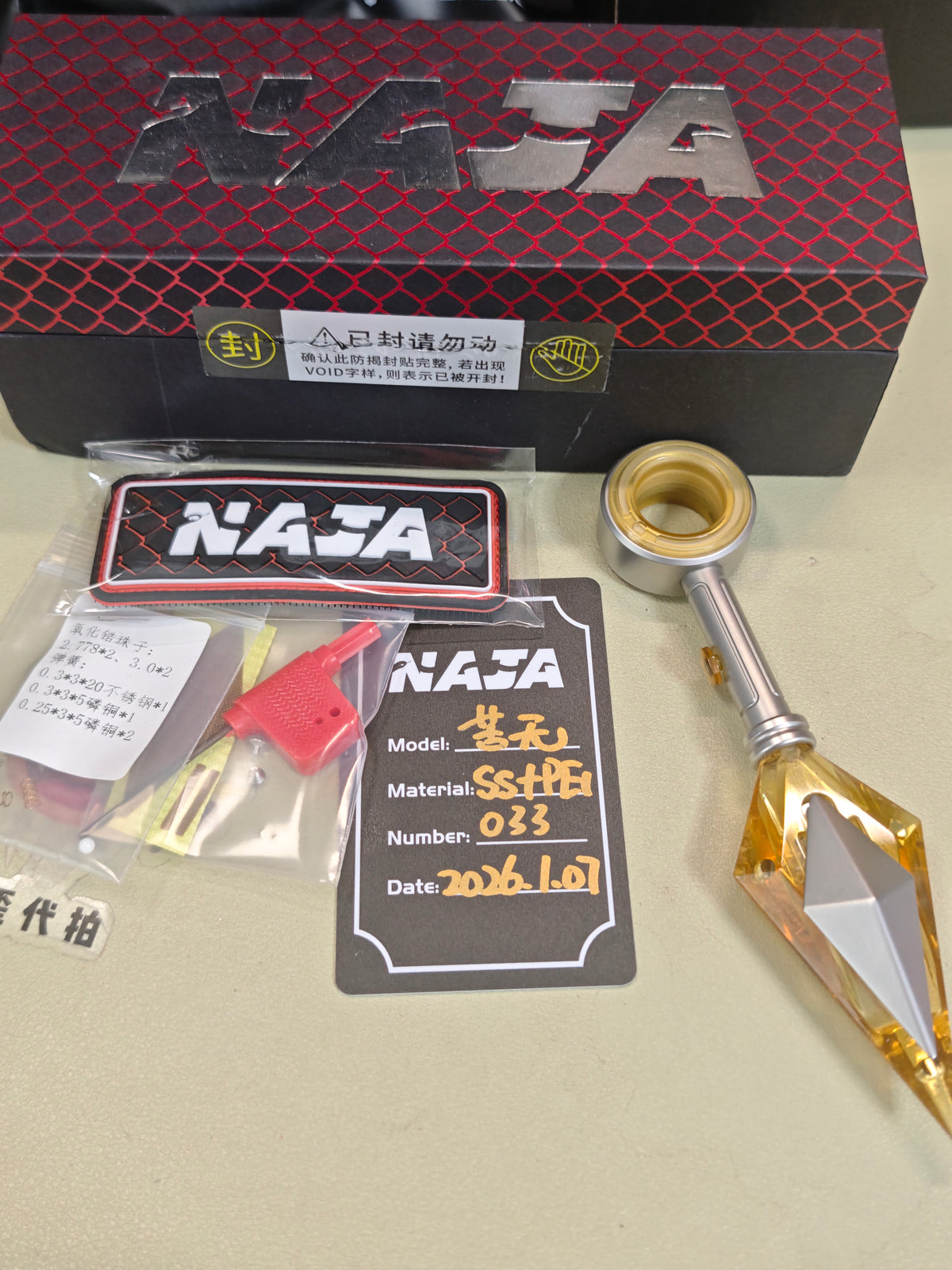 Kunai Stainless Steel PEI