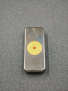Brocade & Azure Paperweight Zirconium