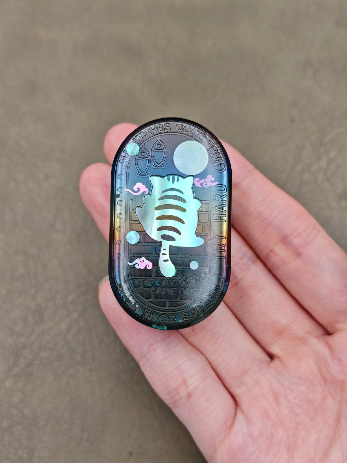 F2 Zirconium Resin-Sealed Oil Slick