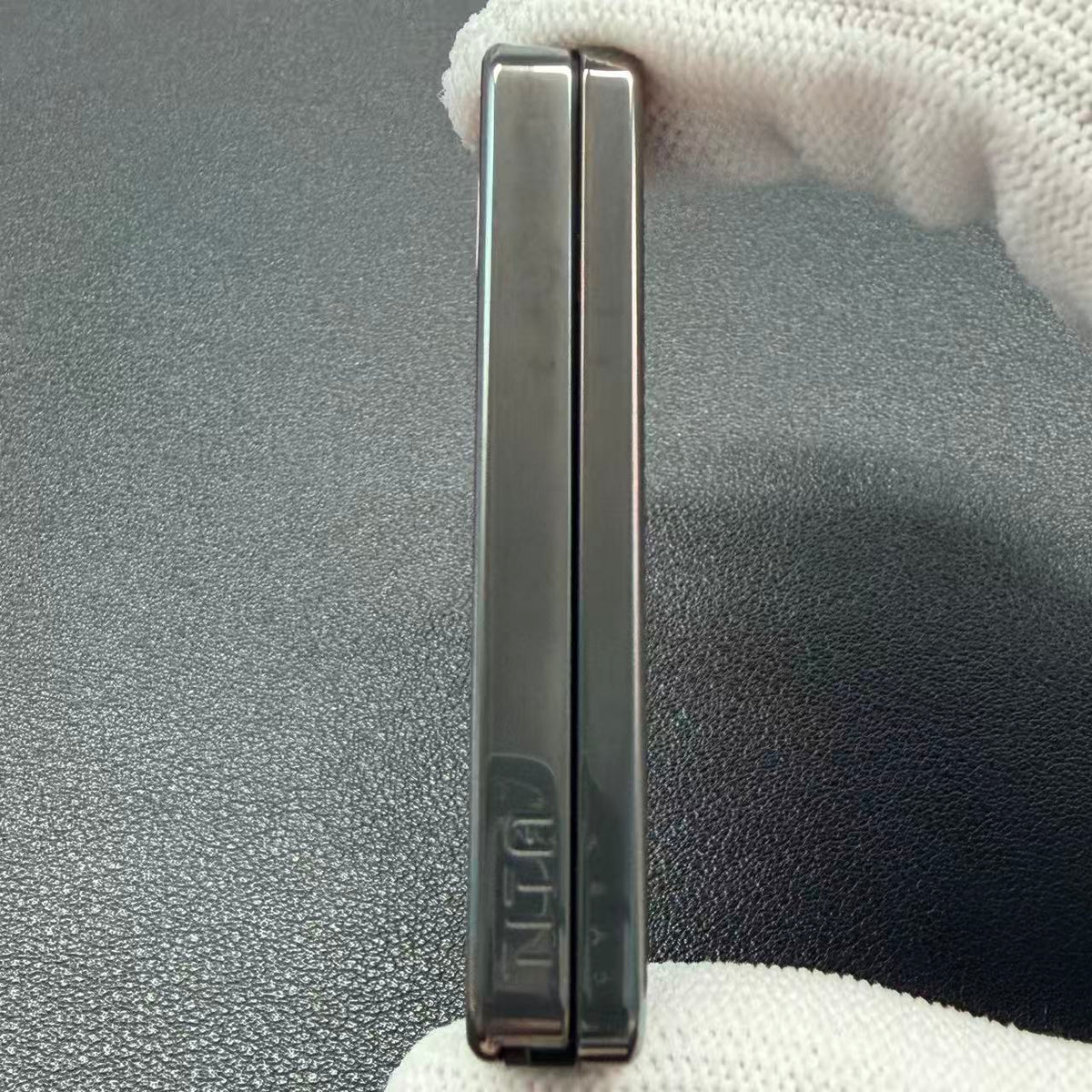 Tita Zirconium Color-Anodized Engraved Polished