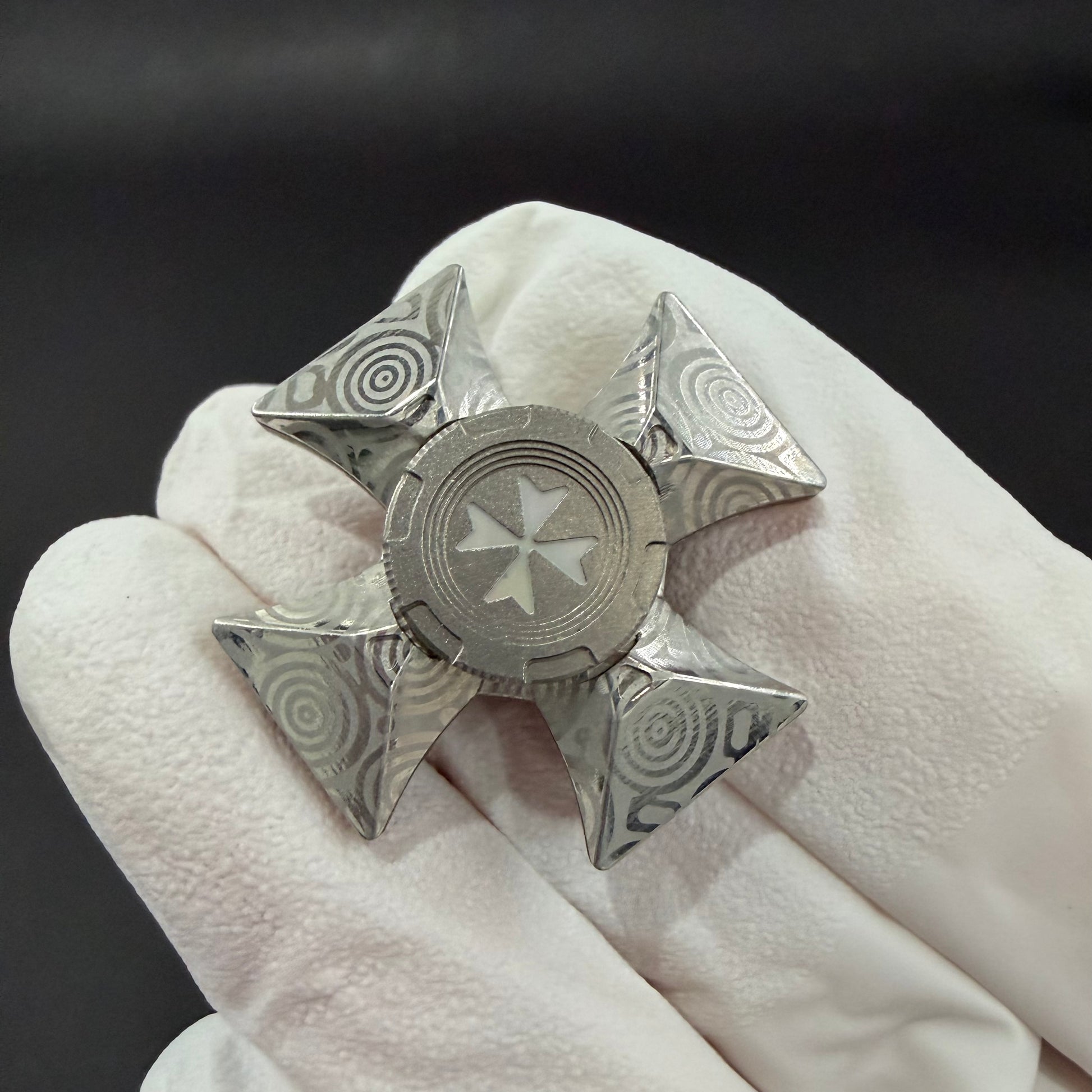 Malta Cross Damasteel