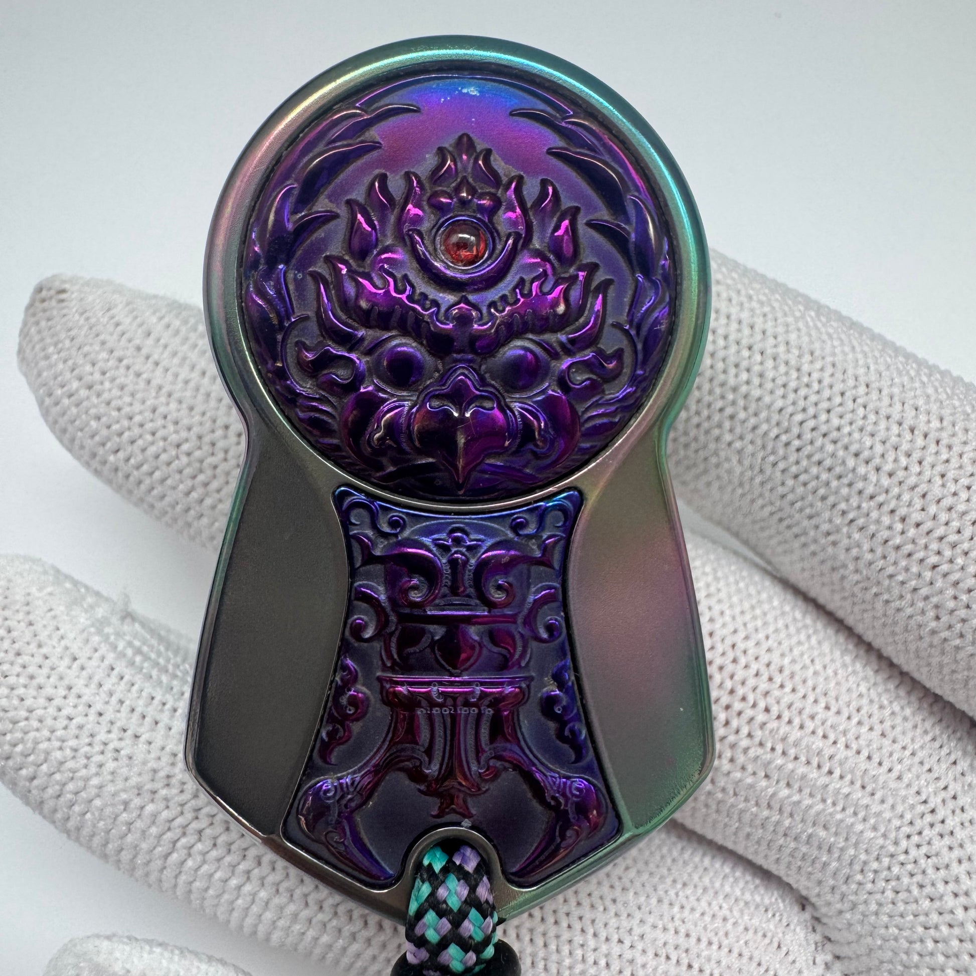 Demon Subduing Toga Tangcao Pattern Titanium