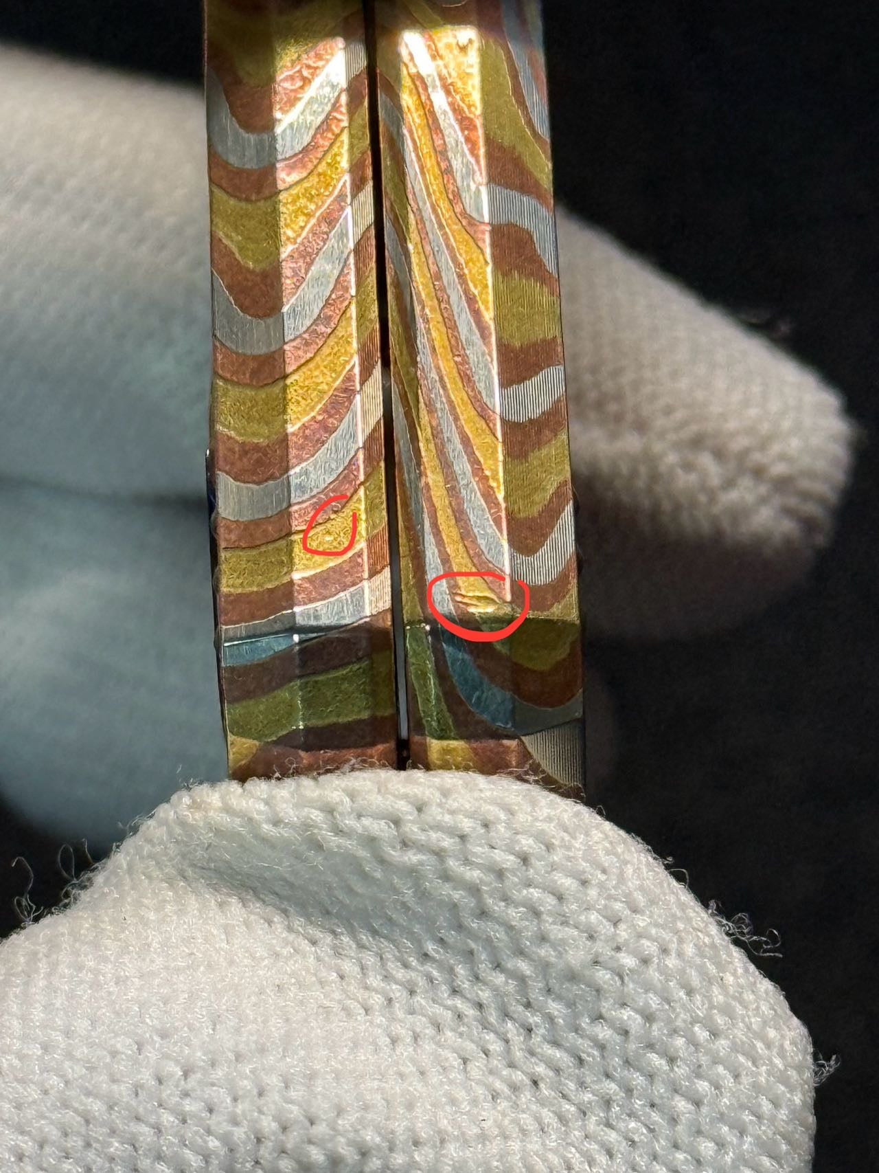 Monolith Mokume Copper