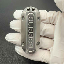 Popping Stainless Steel Blasted Polished