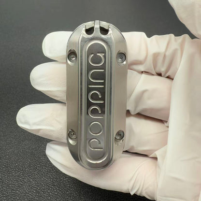 Popping Stainless Steel Blasted Polished