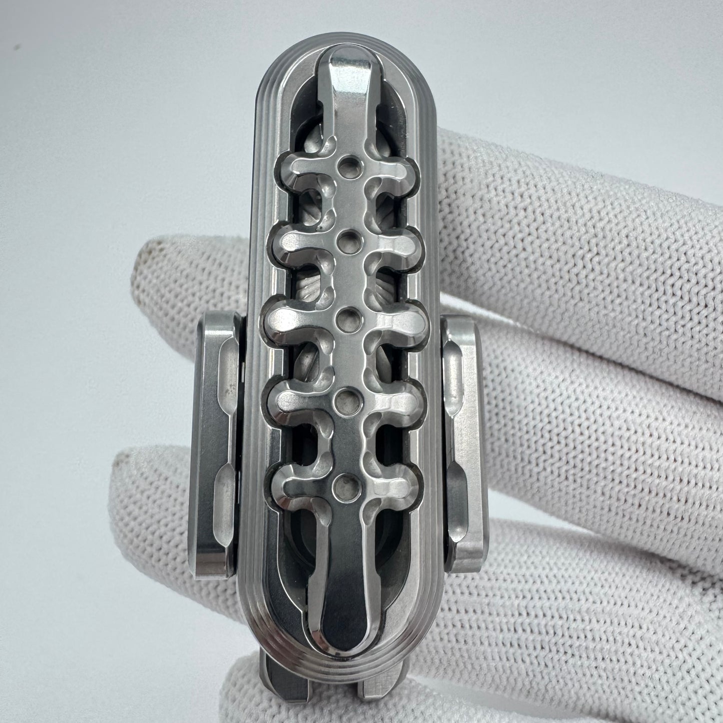 Exoskeleton Precision Machined Magnetic-Mechanical Stainless Steel