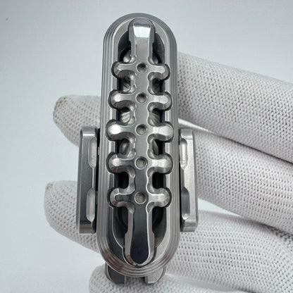 Exoskeleton Precision Machined Magnetic-Mechanical Stainless Steel