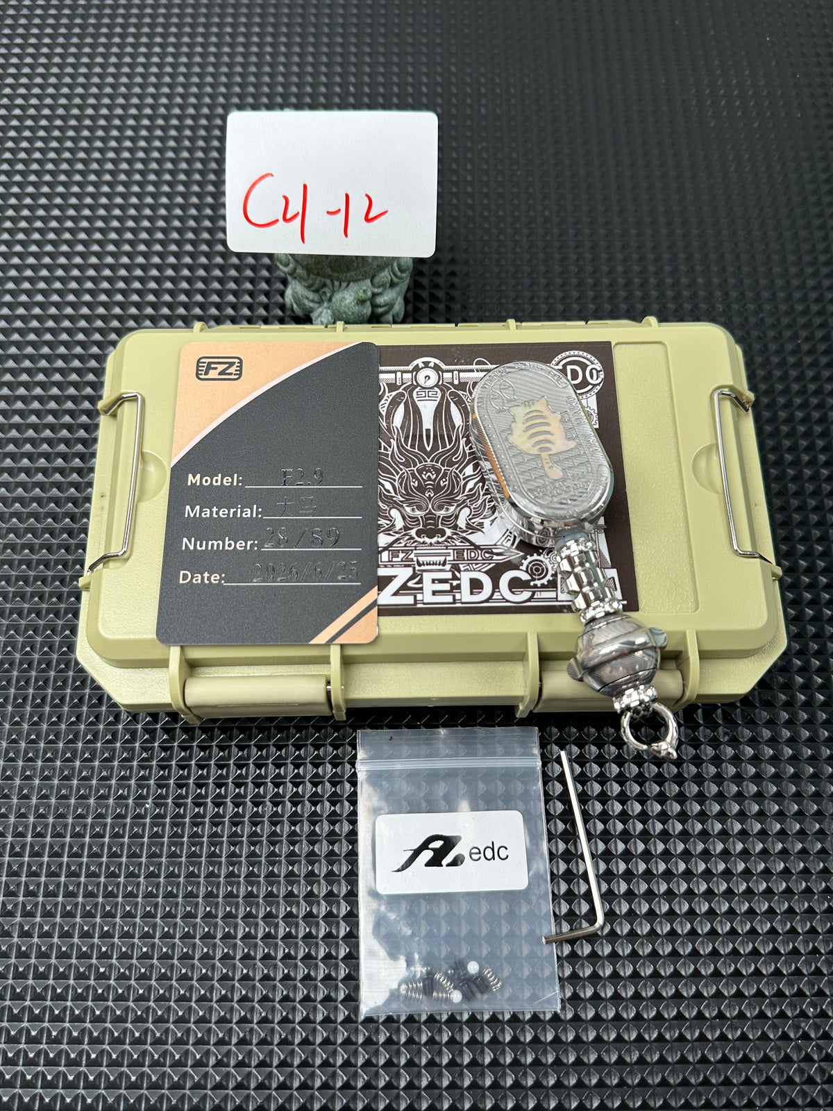 F2.9 Damasteel Resin-Sealed
