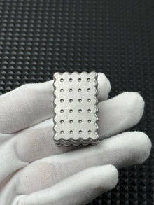 Biscuit Stainless Steel Stonewashed Blasted
