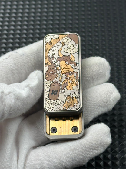 Zhong Kui Paperweight Titanium