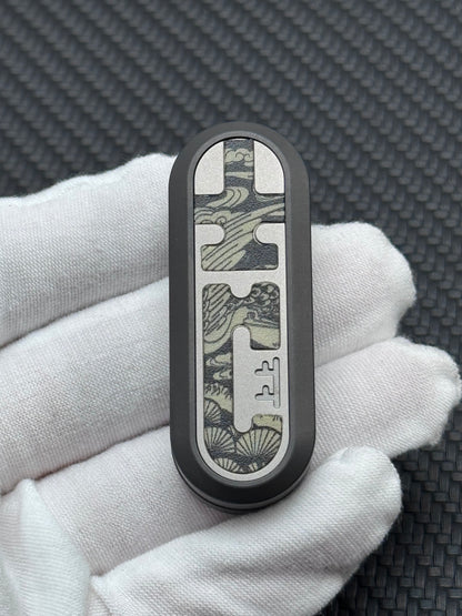 Lucky Draw Zirconium Stainless Steel