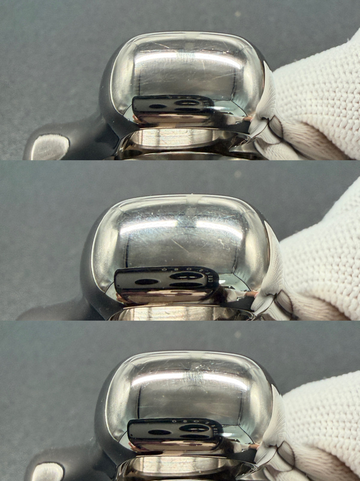 Folding Leaf Mini Titanium Polished