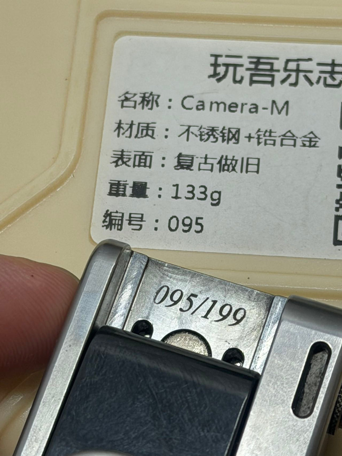 Camera M Stainless Steel
