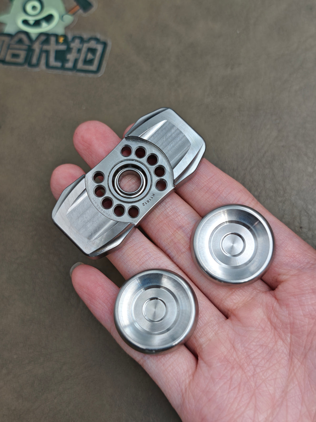 Ridge Titanium Machine Finished