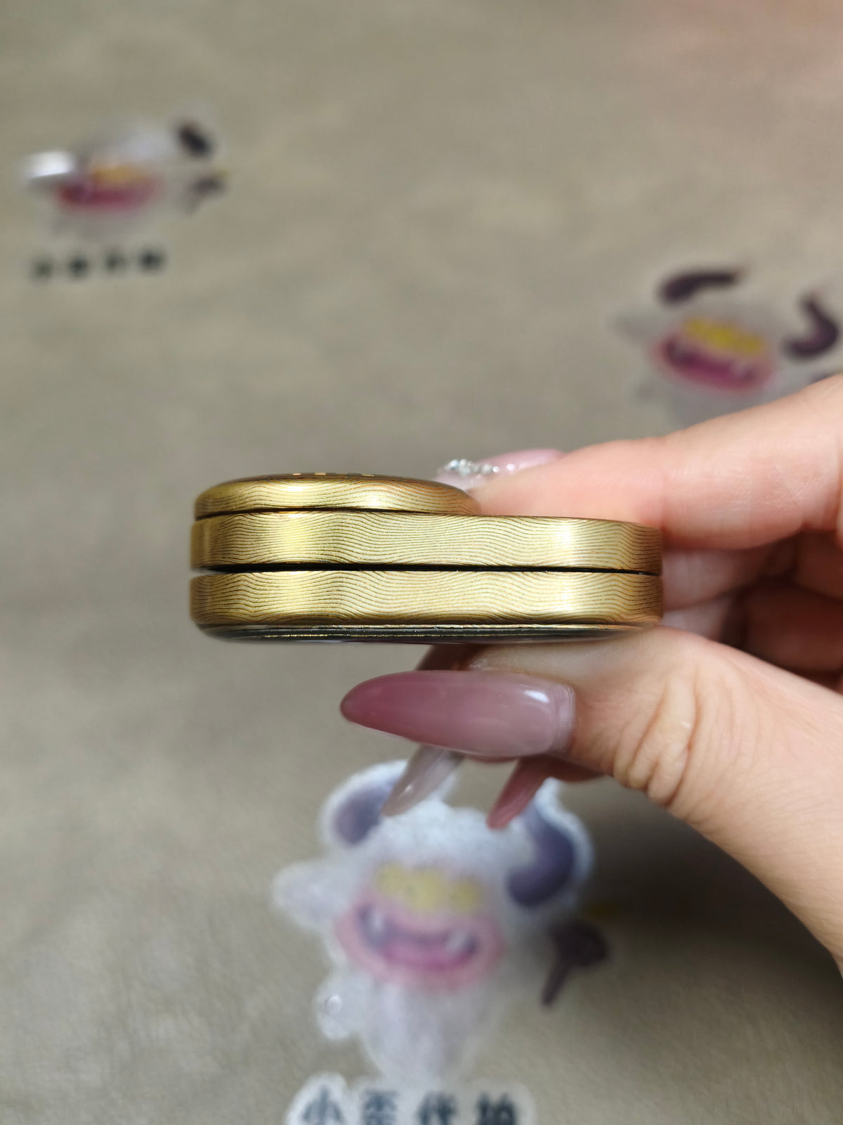 MIX Mokume Resin-Sealed