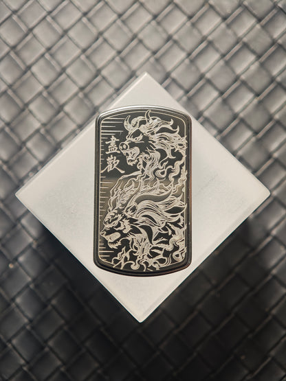 Root Three Zirconium Engraved Polished Limited Edition