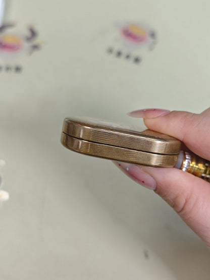 Grumpy Rabbit Rhythm Copper Mokume