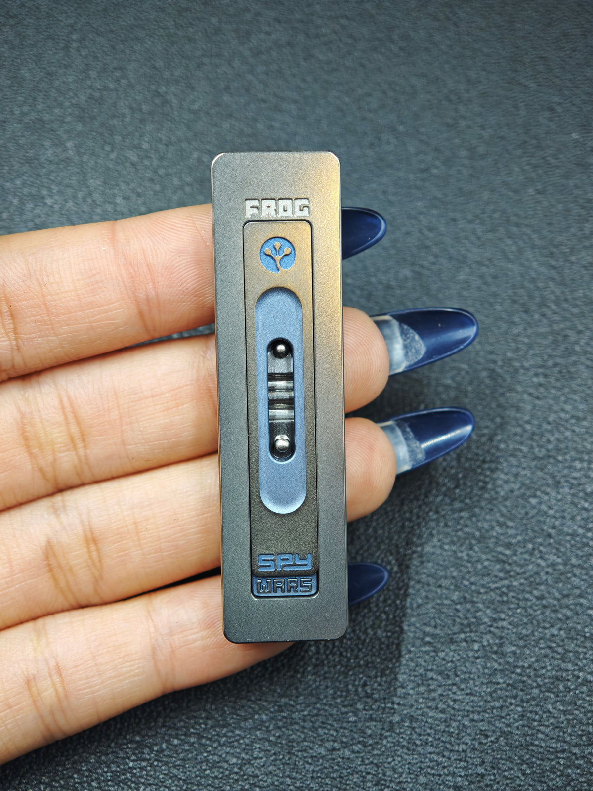 Frog Titanium Color-Anodized