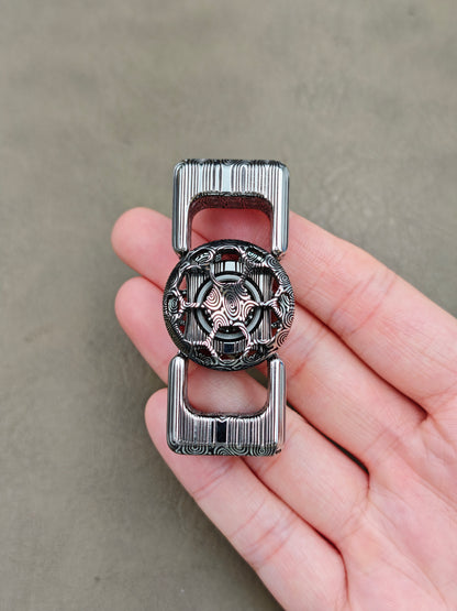 Two-Leaf Impact Damasteel
