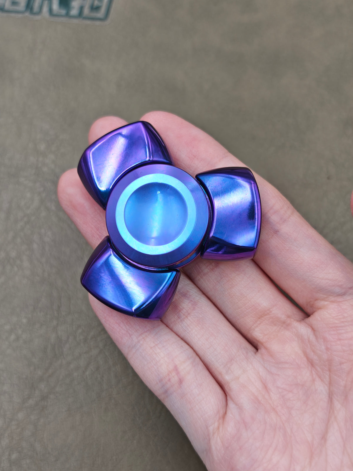 Zhen Tungsten Color-Anodized Polished