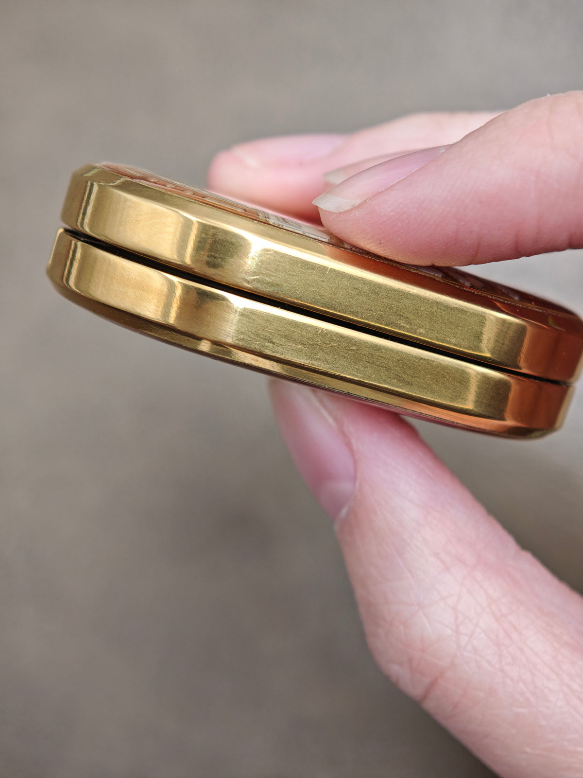 Hero Sword Zirconium Gold Plated Resin-Sealed