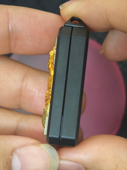 Guardian Buddha Titanium Gold Plated
