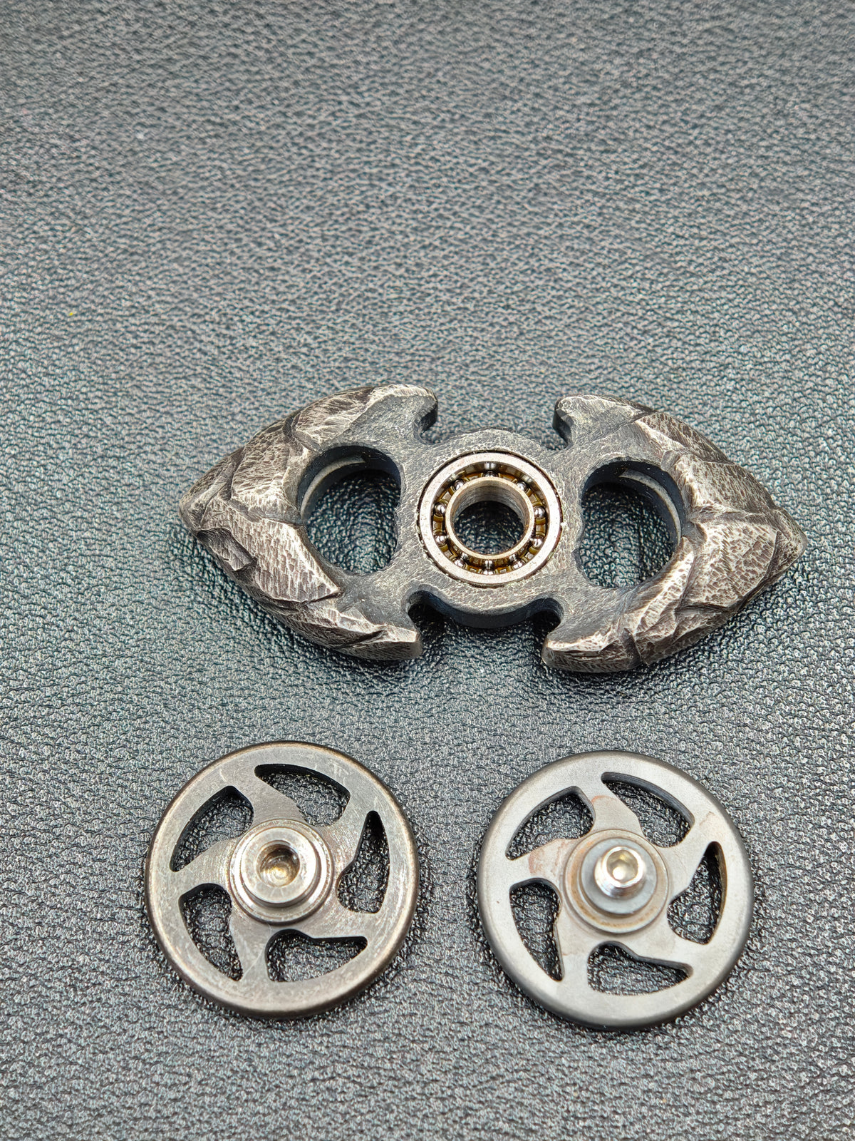 Gray II Stainless Steel Stone Textured